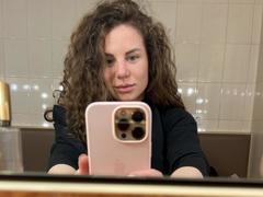 CurvyAmour - female with brown hair and  small tits webcam at xLoveCam