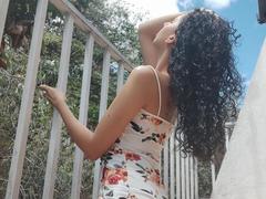 CurlyBlossom - female with black hair webcam at xLoveCam