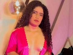 CurlyRuby - female with black hair and  big tits webcam at xLoveCam
