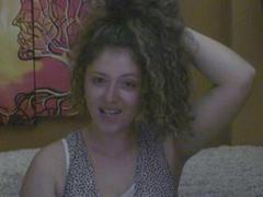 CurlySmile - blond female webcam at xLoveCam