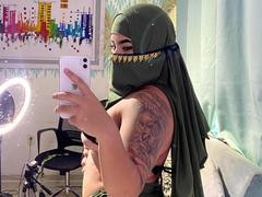 DaliilaAli - female with black hair and  big tits webcam at xLoveCam