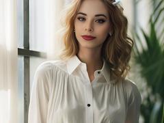 DanaSmile - blond female with  small tits webcam at xLoveCam