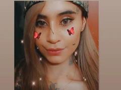 DarkForAngel - female with black hair and  small tits webcam at xLoveCam