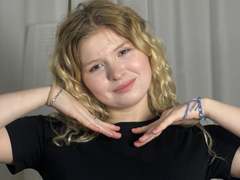 DelphineHambleton - blond female with  big tits webcam at xLoveCam