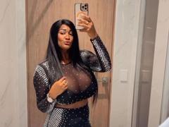 DesirreBlack - female with black hair and  big tits webcam at xLoveCam