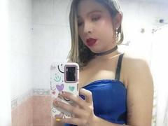 DestinyCFresh - blond shemale with  small tits webcam at ImLive