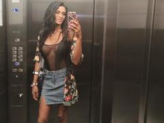 DiannaBanana - shemale with black hair and  big tits webcam at xLoveCam