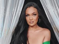 DreamOfDarkness - shemale with black hair and  big tits webcam at xLoveCam