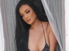 DreamOfDarkness - shemale with black hair and  big tits webcam at xLoveCam