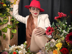 DulceCharlotteHot - female with red hair and  small tits webcam at xLoveCam