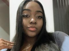 EbonnyMicha - female with black hair and  big tits webcam at xLoveCam