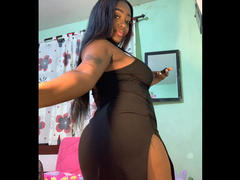 EbonnyMicha - female with black hair and  big tits webcam at xLoveCam