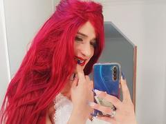 EdnaJarath - shemale with black hair and  small tits webcam at xLoveCam
