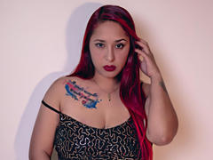 EllaMoreno - female with red hair and  big tits webcam at xLoveCam
