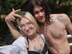 EllisSamain - couple webcam at xLoveCam