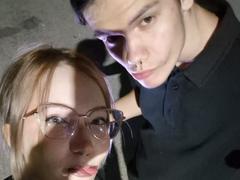 EllisSamain - couple webcam at xLoveCam