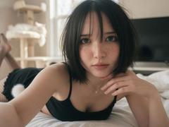 EmaVanhowe - female with black hair webcam at xLoveCam