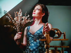 EmmaLust - female with brown hair and  small tits webcam at xLoveCam