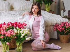 EricaDiaz - female with brown hair and  small tits webcam at xLoveCam