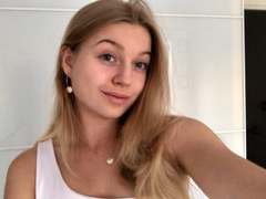 EricaLuck - blond female with  small tits webcam at xLoveCam