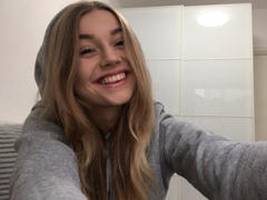 EricaLuck - blond female with  small tits webcam at xLoveCam