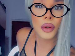 EvaLexy - blond shemale with  big tits webcam at xLoveCam