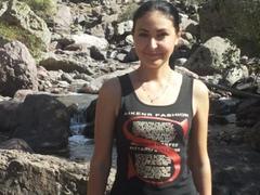 EvaSlimy - female with brown hair and  small tits webcam at xLoveCam