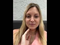 EvaUeslym - blond female with  small tits webcam at xLoveCam