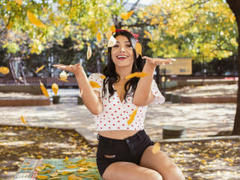 FlorenciaCoper - female with black hair and  big tits webcam at xLoveCam