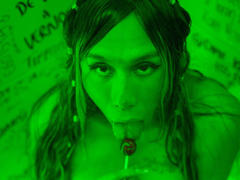 GeraldineLaurent - blond shemale with  small tits webcam at LiveJasmin