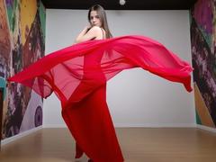 GlamMegi - female with brown hair and  small tits webcam at xLoveCam