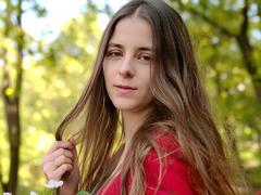 GlamMegi - female with brown hair and  small tits webcam at xLoveCam