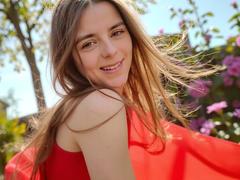 GlamMegi - female with brown hair and  small tits webcam at xLoveCam