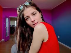 GlamMegi - female with brown hair and  small tits webcam at xLoveCam