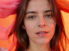 GlamMegi - female with brown hair and  small tits webcam at xLoveCam