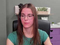 GlamMegi - female with brown hair and  small tits webcam at xLoveCam