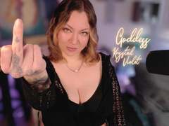 KrystalViolet - blond female webcam at xLoveCam