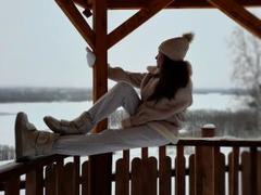 GoddessLena - female with brown hair and  big tits webcam at xLoveCam