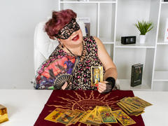 GrannyEva - female with red hair and  big tits webcam at xLoveCam