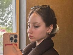 HelgaHumenik - female with brown hair and  small tits webcam at LiveJasmin
