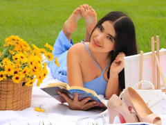 HairyValeri - female with black hair and  small tits webcam at xLoveCam