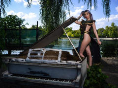 KaterinaMistress - female with brown hair and  big tits webcam at LiveJasmin
