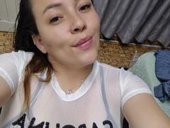 HoneyHotX - female with brown hair and  small tits webcam at xLoveCam