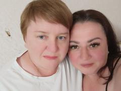 HotMollyNJane69 - female with brown hair and  big tits webcam at xLoveCam