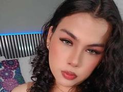 HottieAlii - shemale with black hair and  big tits webcam at xLoveCam