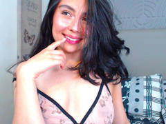 IberiaVega - female with black hair and  small tits webcam at LiveJasmin