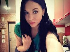 InaElle - female with black hair and  small tits webcam at xLoveCam