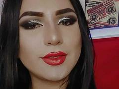 IrisDurand - shemale with brown hair and  small tits webcam at LiveJasmin