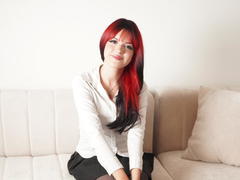 HannahLaurent - female with red hair webcam at LiveJasmin