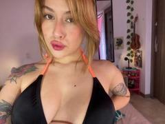 IsabellaPalacio - blond female with  big tits webcam at LiveJasmin
